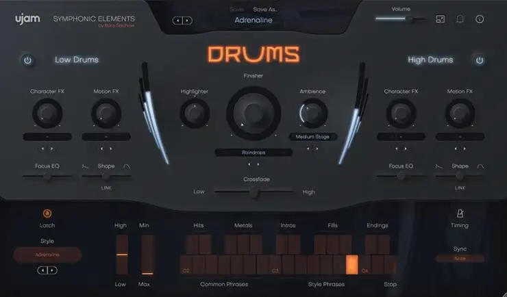 UJAM Symphonic Elements DRUMS [WiN] preview