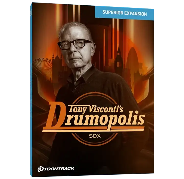 Toontrack Drumopolis SDX [SDX Sound Expansion] preview