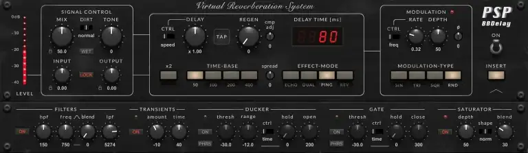 PSPaudioware PSP BBDelay [WiN] preview