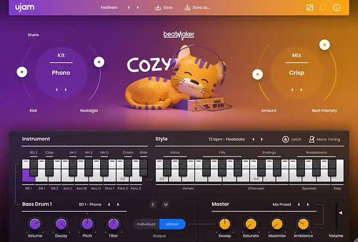 UJAM Beatmaker COZY [WiN] preview