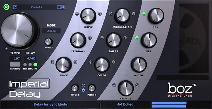 Boz Digital Labs Imperial Delay [WiN-OSX] preview