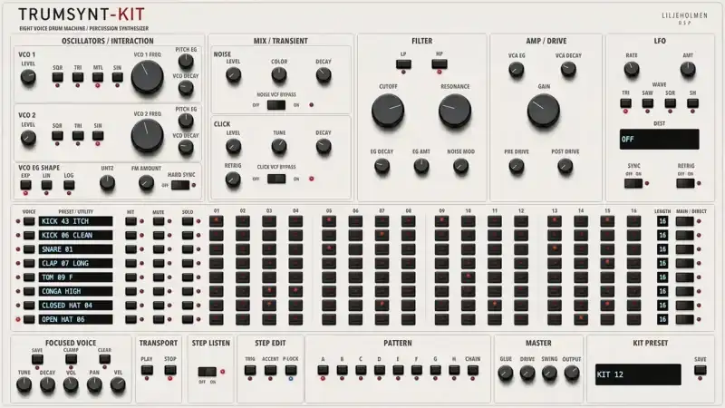 Liljeholmen DSP TRUMSYNT-KIT v1.0.1 [WiN] preview
