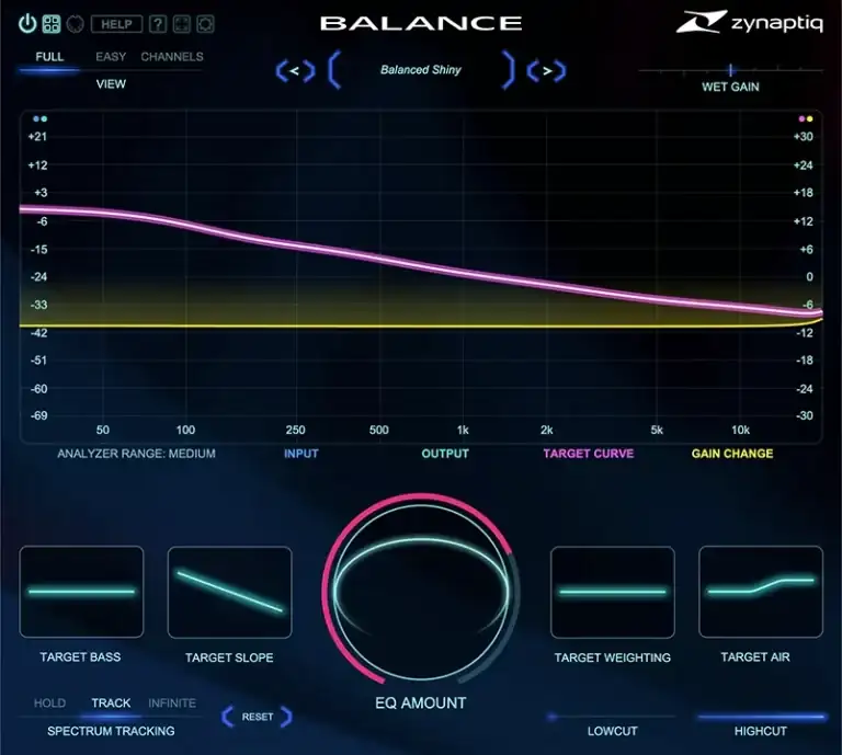 Zynaptiq BALANCE [WiN-MAC] preview