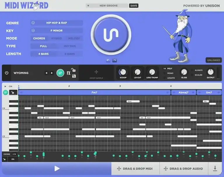 Unison MIDI Wizard 2.0 [WiN-MAC] preview