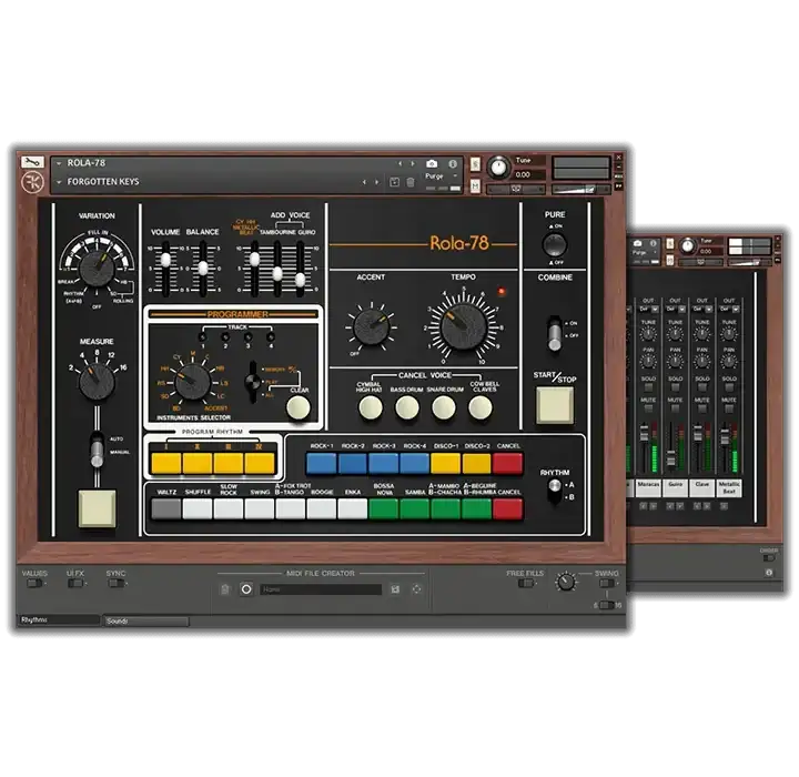 Forgotten Keys ROLA-78 [KONTAKT] preview