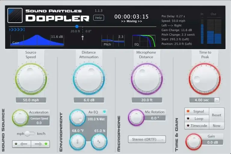 Sound Particles Doppler [WiN] preview