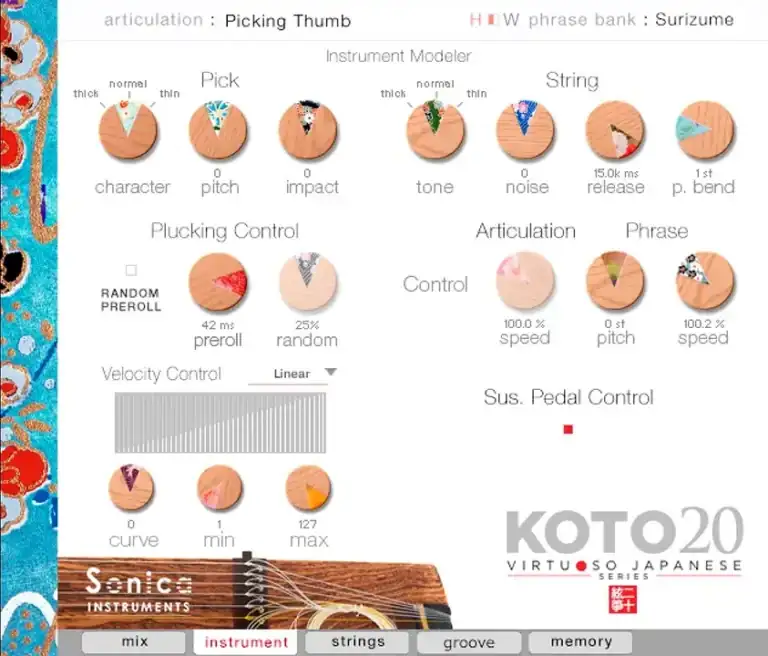 Sonica Instruments Koto 20 [KONTAKT] preview