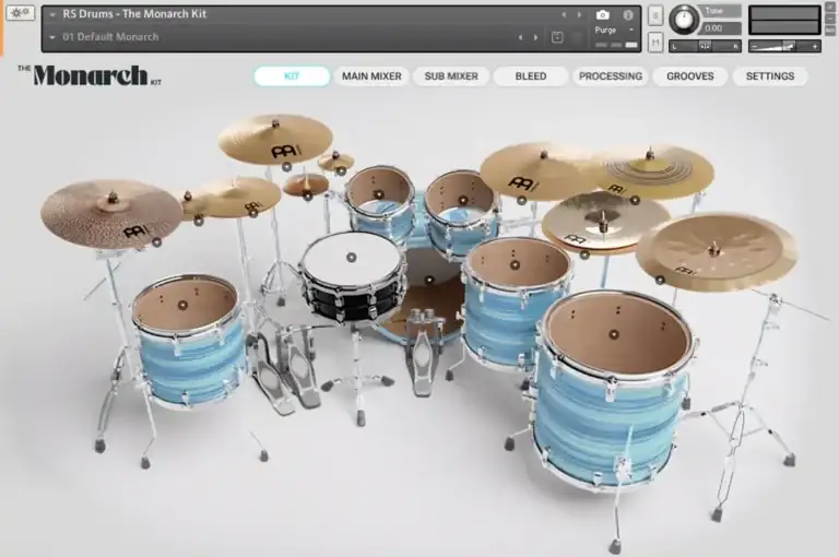 RS Drums The Monarch Kit [KONTAKT] preview