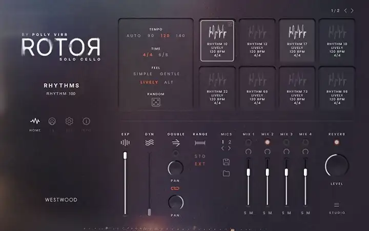 Westwood Instruments ROTOR Solo Cello [KONTAKT] preview