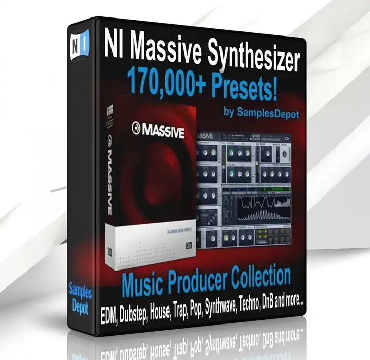 Composer Loops x Samples Depot 170.000 Native Instruments Massive Presets Bundle preview