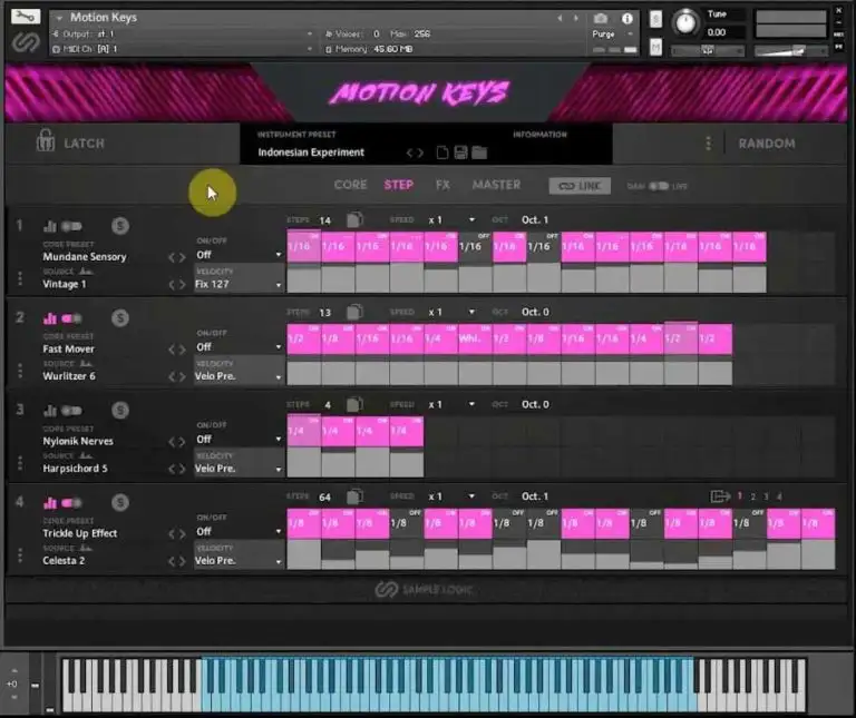 Sample Logic Motion Keys (KONTAKT) preview