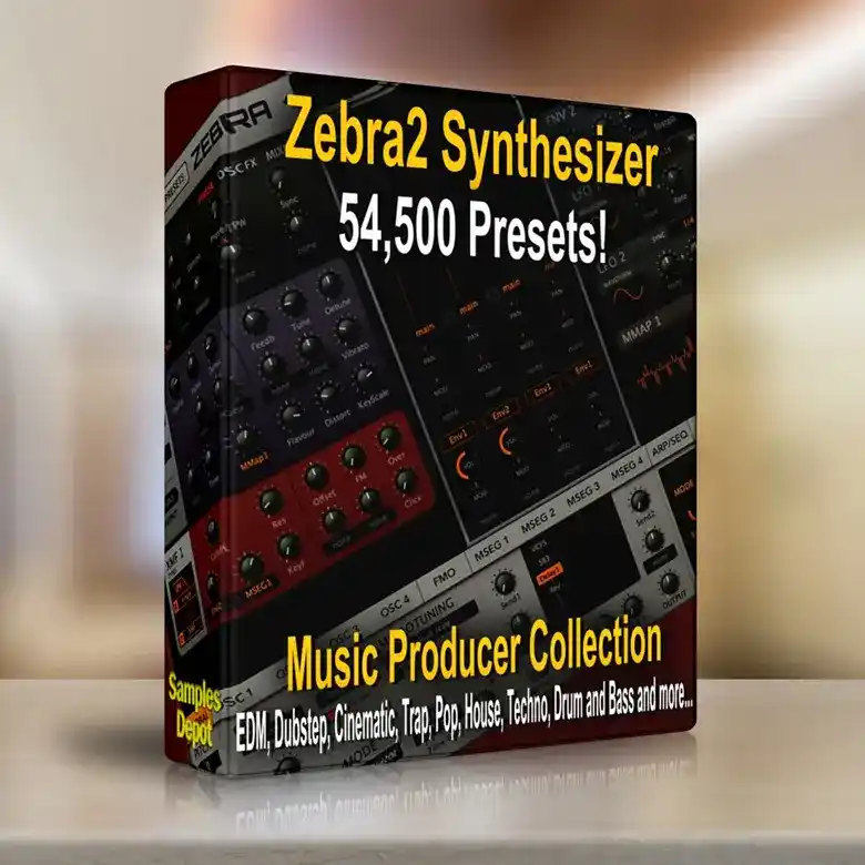 Samples Depot 54.500 Uhe Zebra2 Presets Bundle preview