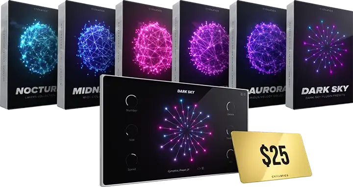 Cymatics Dark Sky Launch Edition Bonuses [WAV-MIDI] preview