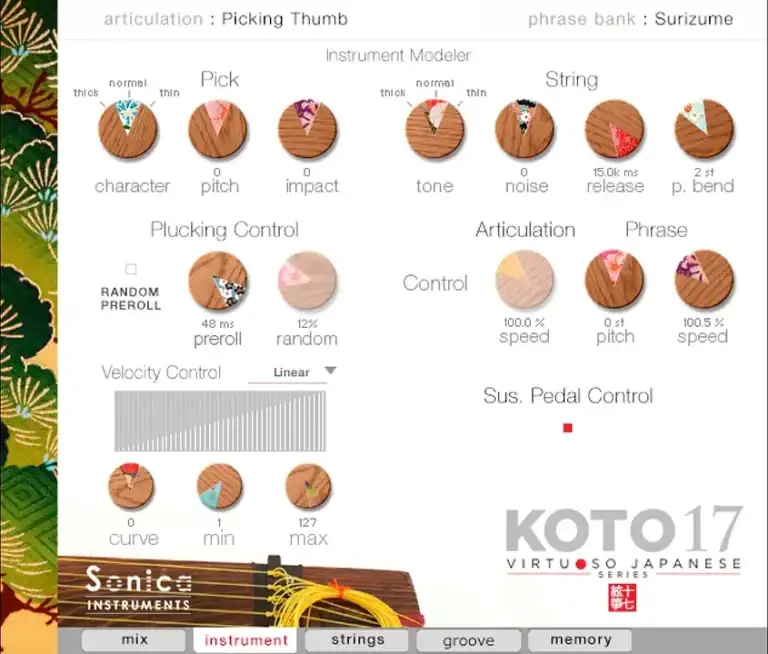 Sonica Instruments Koto 17 [KONTAKT] preview