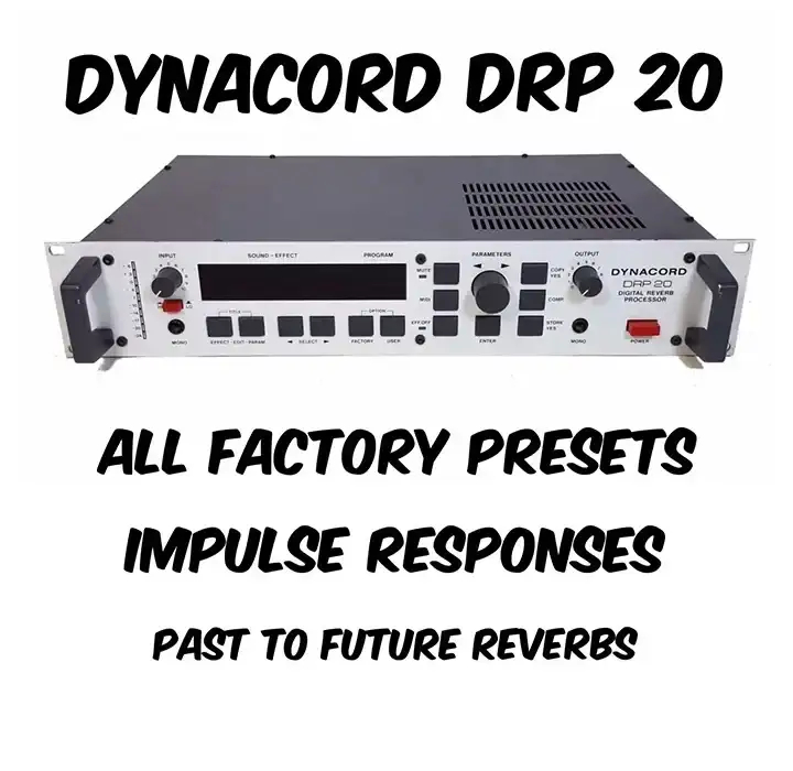 PastToFutureReverbs Dynacord DRP 20 All Factory Presets! [IR] preview
