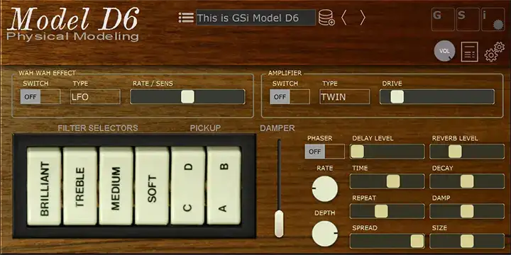 Genuine Soundware Model-D6 [WiN] preview