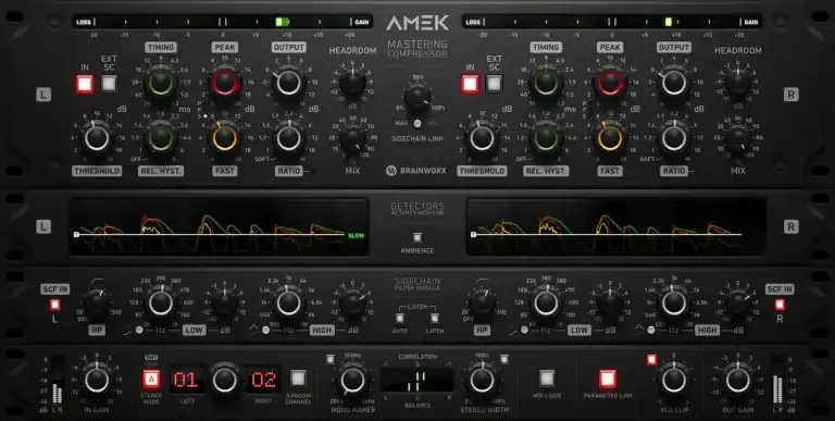 AMEK Mastering Compressor v1.1.1 U2B [MAC] preview