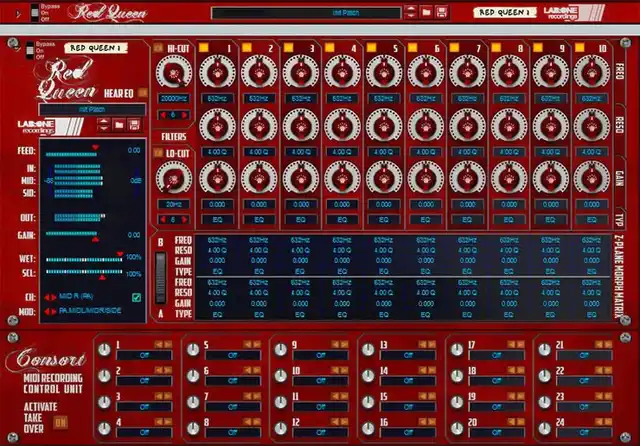 Reason RE Red Queen 10 Band 3 Mode Equalizer [WiN] preview
