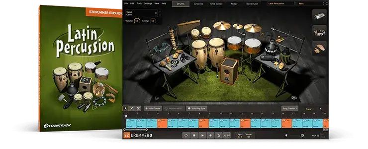 Toontrack Latin Percussion EZX [WiN-MAC] preview