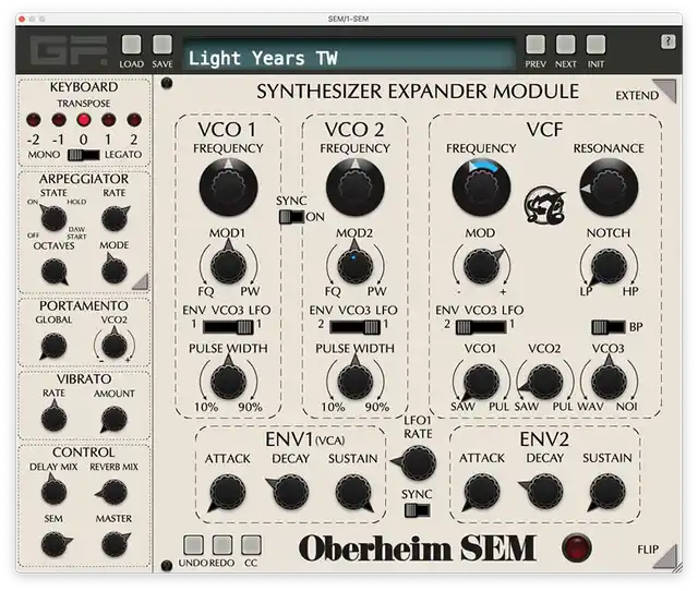 GForce Oberheim SEM [WiN-MAC] preview