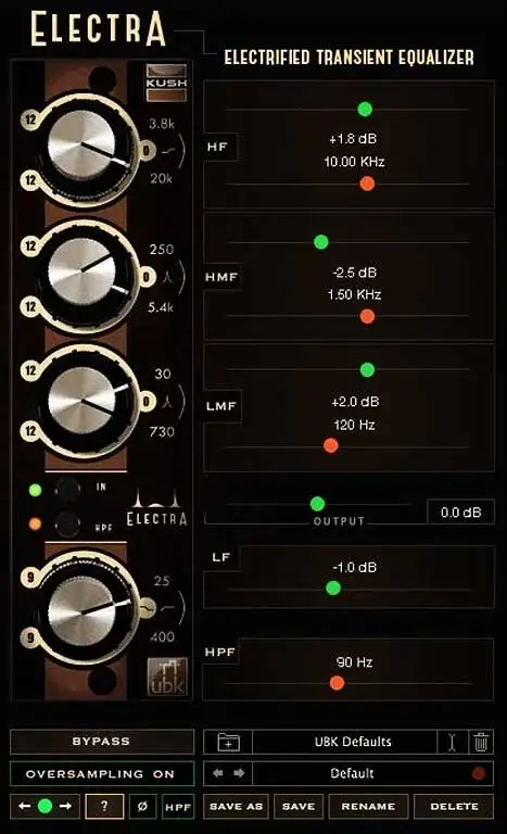 Kush Audio Electra DSP v1.5.2 [WiN] preview