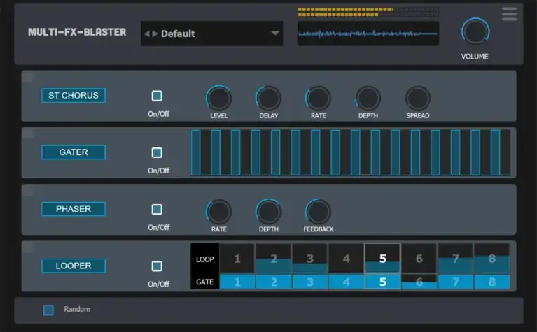Audio Blast Multi FX Blaster [WiN] preview