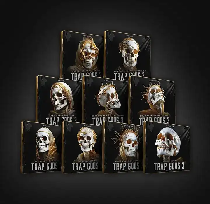 Cymatics TRAP GODS Vol 3 – Launch Edition [WAV-MIDI] preview