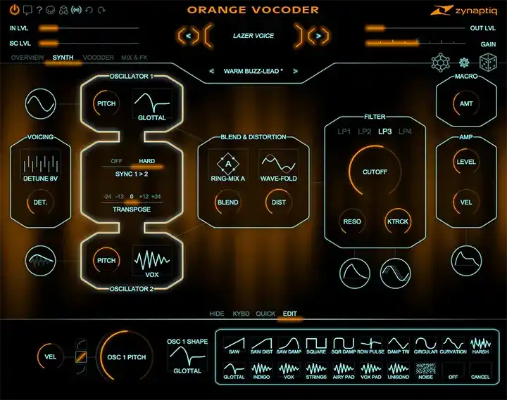 Zynaptiq ORANGE VOCODER IV [WiN] preview