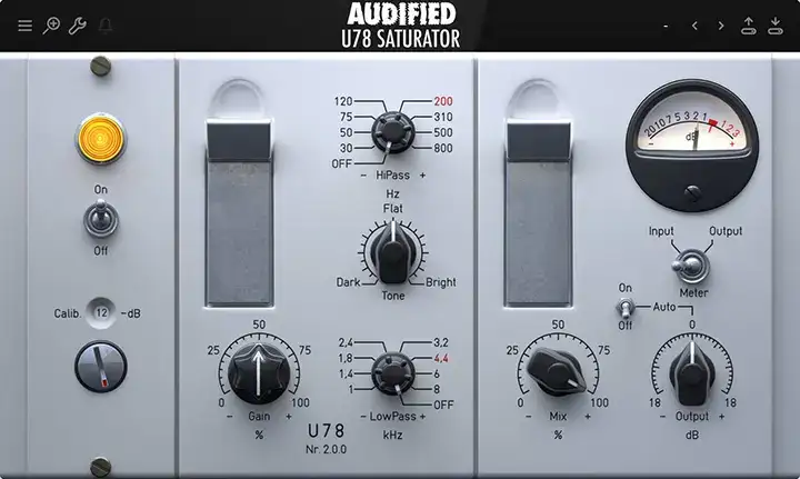 Audified U78 Saturator [WiN] preview