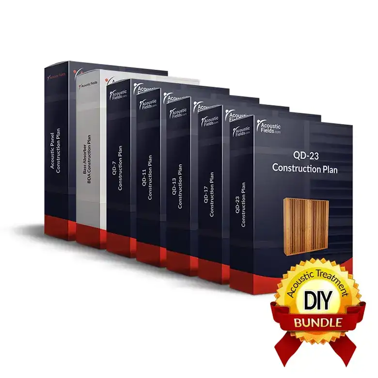 Acoustic Fields All In One DIY Acoustic Treatment Build Plans Package [PDF] preview