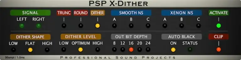 PSPaudioware PSP X-Dither [WiN] preview