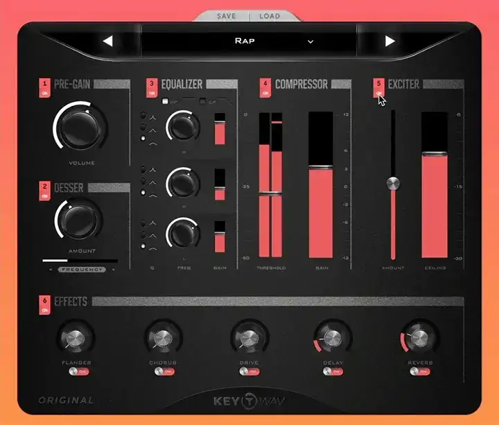 KeyWAV ORIGINAL All-In-One Vocal Plugin [WiN] preview