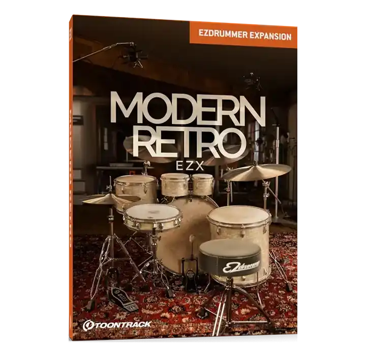 Toontrack Modern Retro EZX [EZdrummer Sound Expansion] preview