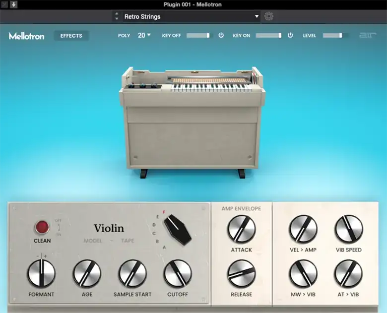 AIR Music Technology Mellotron v1.2 [WiN] preview