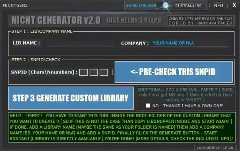 Native Instruments Nicnt-Generator v2.1 [WiN] preview