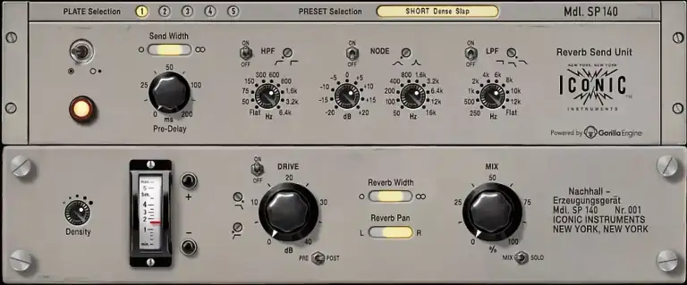 Iconic Instruments SP140 Steel Plate Reverb [WiN] preview