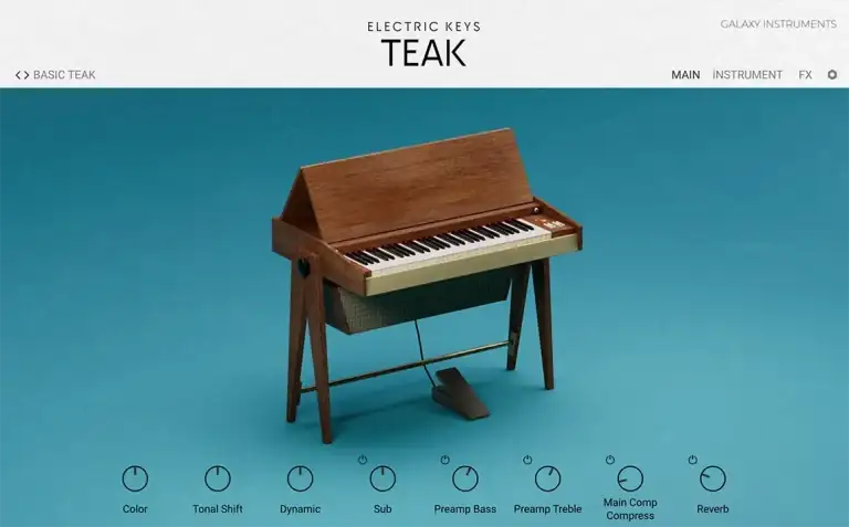 Native Instruments Electric Keys – Teak [KONTAKT] preview