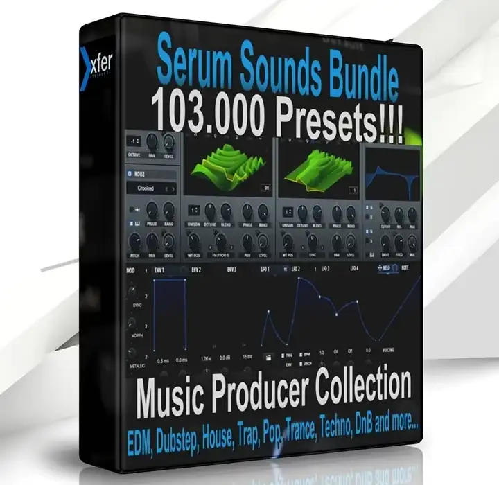 Composer Loops x Samples Depot 102,000 xFer Serum Ultimate Presets Bundle preview