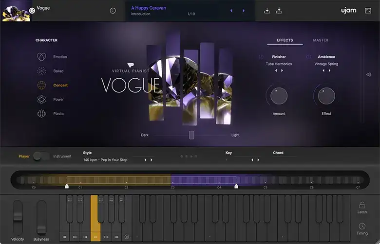 UJAM Virtual Pianist VOGUE v1.0.0 [WiN] preview