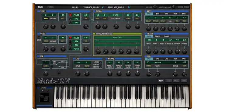 Arturia Matrix-12 V v2.7.1 [WiN-OSX] preview