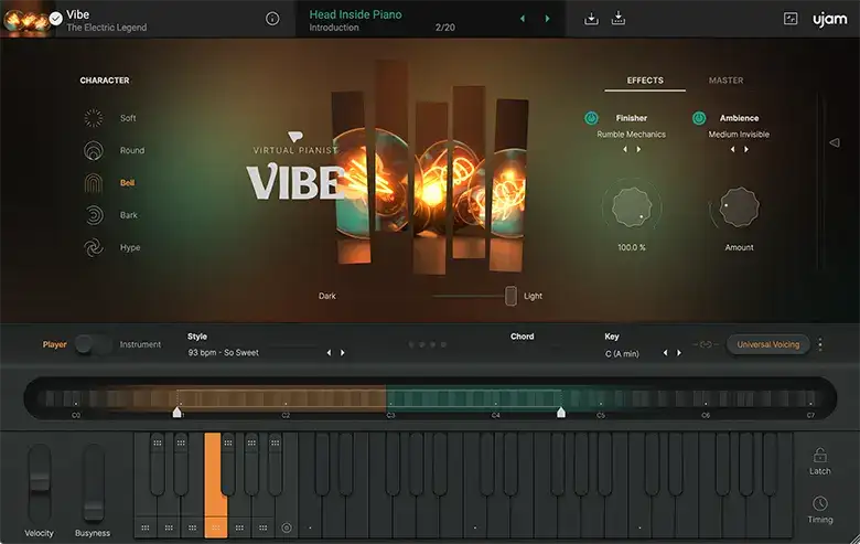UJAM Virtual Pianist VIBE [WiN] preview