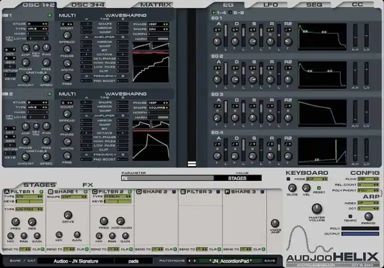 Audjoo Helix v2020.05.24 [WiN-OSX] preview