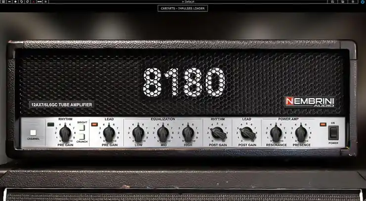 Nembrini Audio 8180 Monster Tube Guitar Amplifier v1.0.2 [WiN] preview