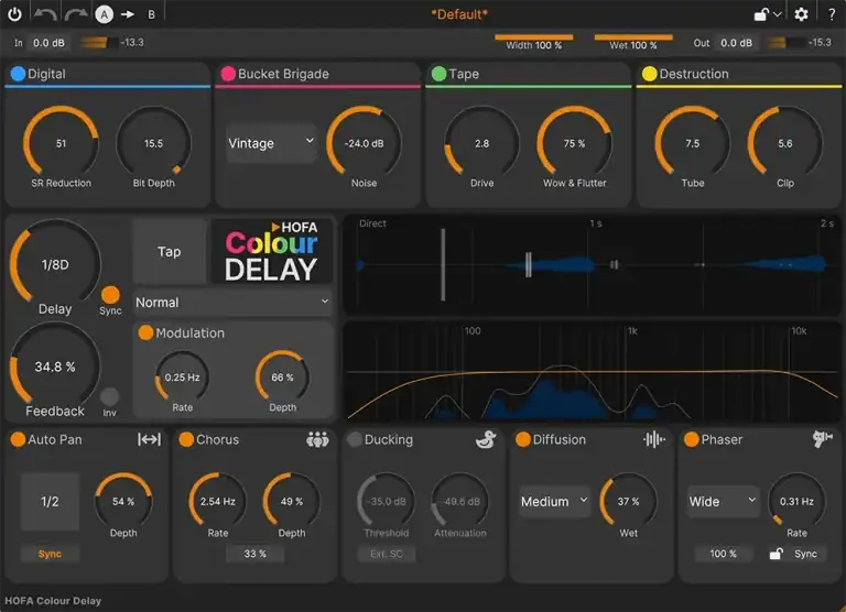 HOFA Colour Delay v1.0.5 [WiN] preview