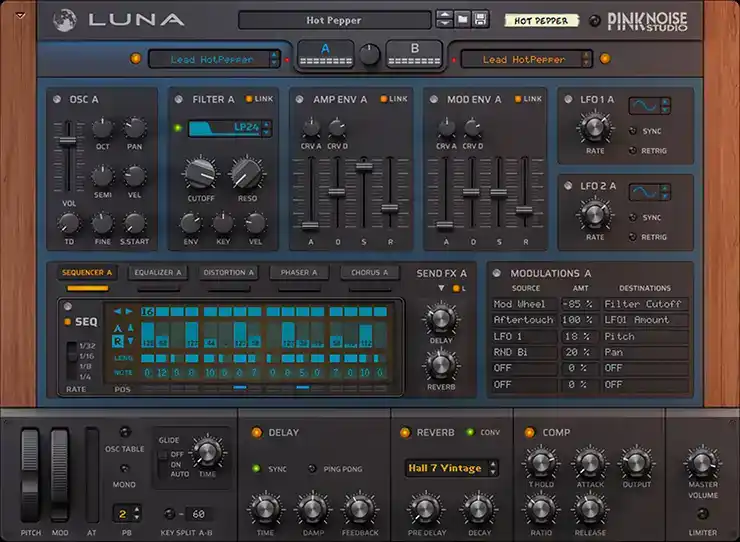 Reason RE Luna Dual Performance Synth [WiN] preview