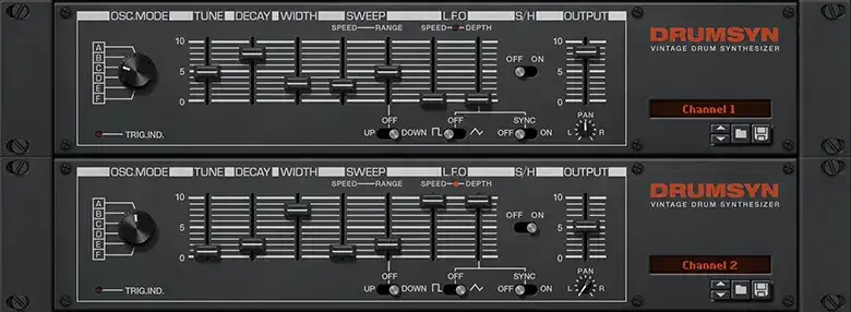 Reason RE DRUMSYN Drum Synthesizer [WiN] preview