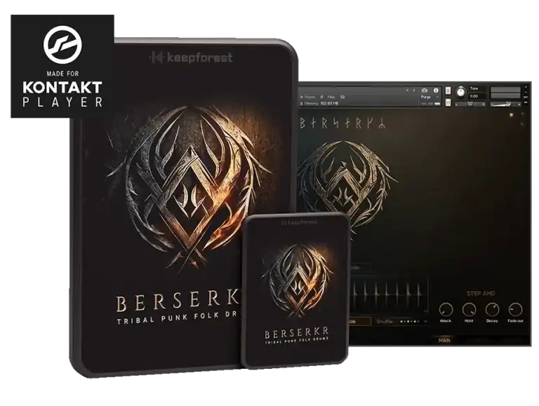 Keepforest Berserkr Pro – Tribal Punk Folk Drums [KONTAKT] preview