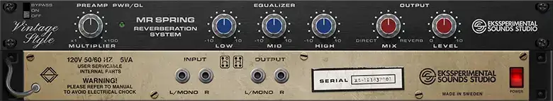 Reason RE MR Spring Reverb [WiN] preview
