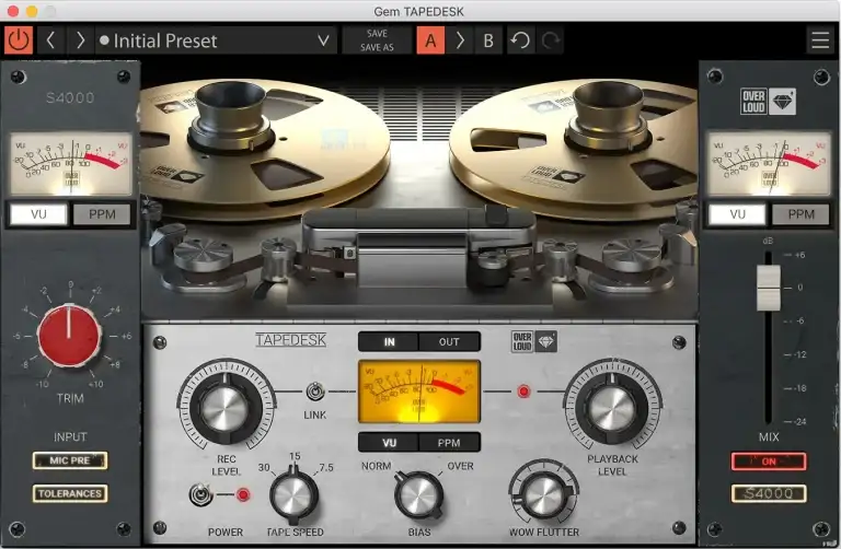 Overloud TAPEDESK [WiN-OSX] preview