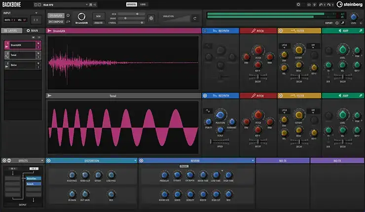 Steinberg Backbone v1.5 [WiN] preview